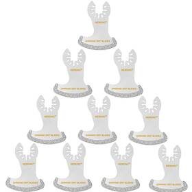 Hm-0010d Hemunc 10pcs Diamond Oscillating Tool Blades Multi Mortar Cutting Saw P