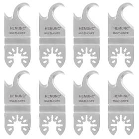 Hm-008m Hemunc 8pcs Oscillating Multitool Saw Blades Multi Tool Hook Knife Blad