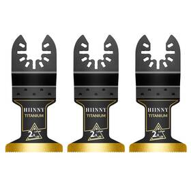 Tsbmc-001 Hiinny 3pcs Titanium Oscillating Tool Blades Professional Universal
