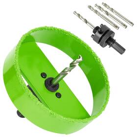 Hlofizi 742033245200 4-3/8 Hole Saw For 4 Inch Recessed Lights Carbide Grit Holes Cutting Plaster