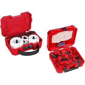 49-22-4020-49-22-5100 Hole Saw Set Interchangeable Pegs Removable Accessory Bi-metal 16-piece