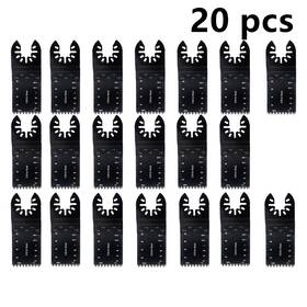 Hgf116948 Home-garden-fix 20pcs Oscillating Multi Tool Saw Blades Wood Metal Cut Cutter