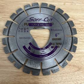 587665201 Husqvarna Vari-cut Purple Vc6-1000 Soft Cut Blade