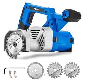 Eks85 Igoo Toe Kick Saw Three 3-3/8 Inch Blades 2 Alloy Blade 1 Diamond Masonry