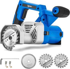 Eks85 Igooo 313086320369 Toe Kick Saw 3-3/8 Inch Blades 2 Alloy Blade For Woods 1 Diamond F