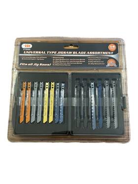19220 Iit 14pc Universal Type Jig Saw Blade Assortment Kit