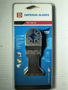 3mmt335 Imperial Blades 1-1/2 Inch Storm Titanium Enhanced For Metal Wood And Pvc