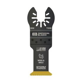 Iboat336-1 Imperial Blades 819846010377 Fit 1-1/4 Inch Storm Titanium Wood And Nails Blade 1pc Multi