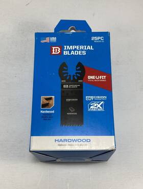 Iboa220-25 Imperial Blades One Fit 1-1/4 Inch Japanese Hardwood Blade 25pk Usa Made