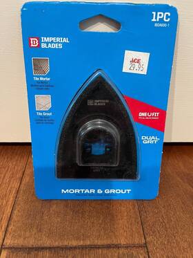 Iboa600-1 Imperial Blades Mortar And Grout 3 Inch X 3/4 One Fit Compatible Adapter