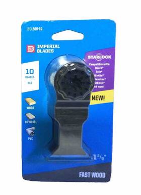 Ibsl200-10 Imperial Blades Starlock 1-3/8 Inch Oscillating Saw Blade 10ct Q2