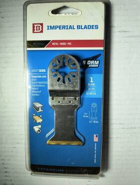Mm335 Imperial Blades Titanium Enhanced 1-1/2 Inch Oscillating Metal/wood/pvc