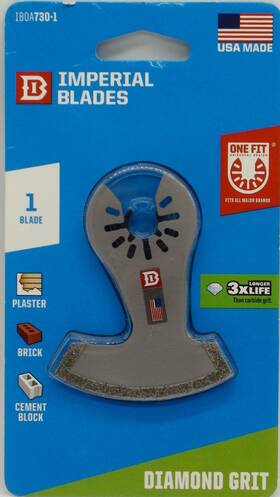 Mm730-1 Imperial Blades Multi-tool Diamond Grit Masonary Cutting #mm730-1