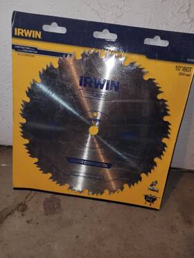 11270zr Irwin Classic 10 Inch 80t Miter/table Saw Blade Fine Finish Cuts