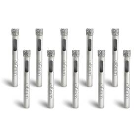 Jm01-1401003hs Jamiikury 1/4 Inch / 6mm Diamond Hole Saw Drill Bits Glass Tile - Pack Of 15 Jm01-1401003hs Jamiikury 1/4 Inch / 6mm Diamond Hole Saw Drill Bits Glass Tile - Pack Of 15