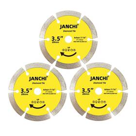 D35716dsb Janchi 3.5-inch Tile Diamond Blade Cutting Wheel For Cuts Masonry... Fast Ship