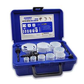 Jh705013 Jefe Hex 13-piece Hole Saw Set Bi-metal Kit M42 Cutt