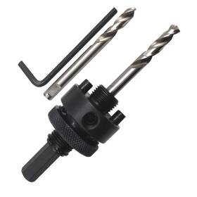 Jiecheng 778992391153 Bi-metal Hole Saw Arbor Mandrel 3/8 Inch Hex Shank With High Grade Pilot Drill Bit