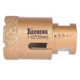 Jc-b2 Jiecheng Diamond Core Drill Bit 1-1/2 Inch Hole Saw For Granite Quartzite Ma