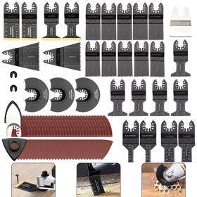 Kaermo 755955921022 91 Packs Oscillating Saw Blades Multitool Titanium Tool Fo