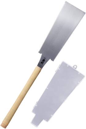 41992 Kakuri Extra Large Japanese Pull Saw 10.5 Inch For Woodworking - Ryoba Double Edg