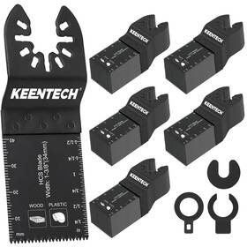 Kt-osb100phs Keentech 100 Pack Universal Oscillating Tool Blade For Wood Plastic Drywall Plaster