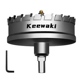 Dhj-102100 Keewaki 1-piece 4-inch 100mm Metal Hole Saw Heavy Duty Carbide Cu