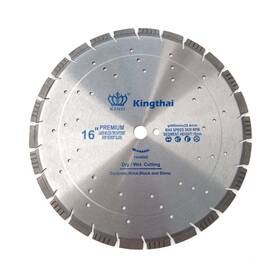 144400z Kingthai 16 Inch Laser Welded Multi-purpose Turbo Diamond Saw Blade For Concr