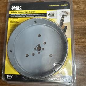 31600 Klein Tools Bi-metal Hole Saw 6-3/8-inch For 6 Inch Recessed Light