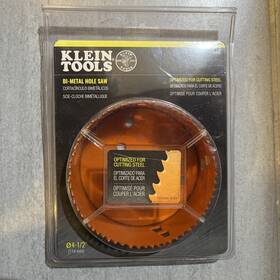 31972 Klein Tools Bi-metal Hole Saw 4-1/2-inch