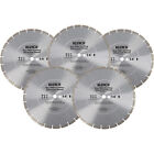 586116701 Klutch 14in. Diamond Blades 5-pk Segmented