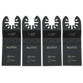5858292 Klutch End-cut Oscillating Saw Blades 1/-3/8 Inch 4-pc
