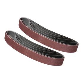 Klf230625zz000625 Kozelo 10pcs Sanding Belts - 1-1/8 Inch X 21 120 Grit Sandpaper Belt Strip Sander P