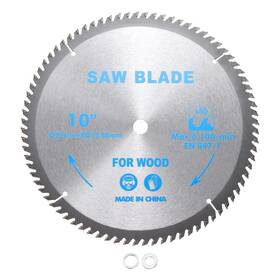 Klf240205zz000344jp Kozelo Circular Saw Blade - 10 Inch X 80 Teeth 5/8 Arbor Tungsten Carbide T