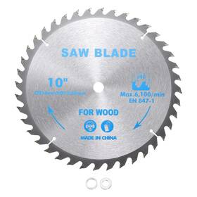 Klf240205zz000347 Kozelo Circular Saw Blade - 10 Inch X 40 Teeth 5/8 Arbor Tungsten Carbide T