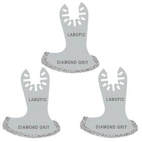 Jgs-dp03a Labofic 3pcs Diamond Oscillating Blades Grout Multi Tool Swing Blad