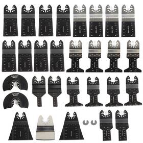 Law184260 Labwork Fits For Wood Metal Drywall 31 Pack Universal Quick Release Multitool Saw Blades