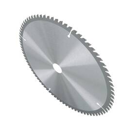 Law232506 Labwork Industrial-grade 10 Inch 25.44mm 80t Saw Blade With Carbide Teeth Silver Coating