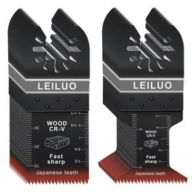 Leiluo 608571237773 100 Pcs Multitool Blades Japanese Teeth Fast Cutting Oscillating Tool