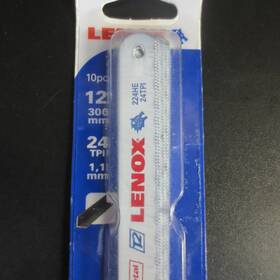 Lenox 082472201451 12 Inch 24tpi Hacksaw Blade 10/pk