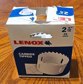 3024141ct Lenox 082472302417 2 9/16 Inch Carbide Tipped Bi-metal Hole Saw Usa