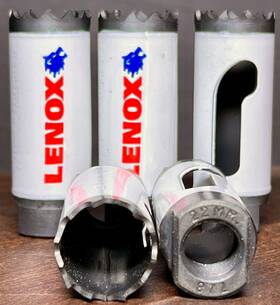 1828765 Lenox Tools Bi-metal Speed Slot Hole Saw With T2 Technology 7/8 Inch 5 Pack