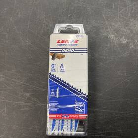 20514b6066r Lenox Tools Demo Recip Saw Blade Bi-metal 6-inch 6 Tpi 25/pk
