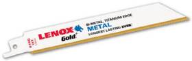21067614gr Lenox Gold 5-pk. 6- Inch 14-tpi Reciprocating Saw Blades -21067614gr