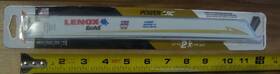2110112114gr Lenox Gold Power Arc Recip For Metal Cutting 12in 14 Tpi 5pk