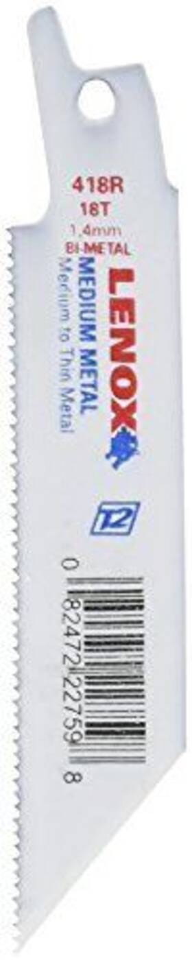 22759osb418r Lenox Tools Bi-metal Reciprocating Saw Blades 4 Inch 18 Tpi 50-pack