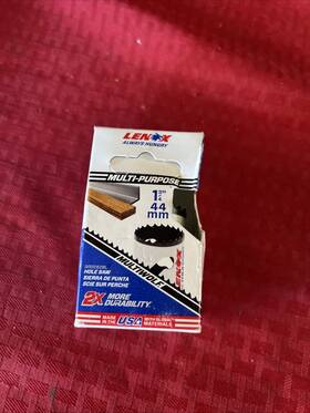 3002828l Lenox Bi-metal Speed Slot Hole Saw 1-3/4 Inch 44mm Boxed