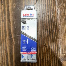 20494b614r Lenox 433-20494 6 Inch 14tpi Metal Cutting Reciprocating Saw Blade 25 Pack