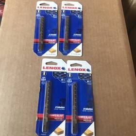 1990849 Lenox G456u3 4x 3ea Fast &clean Soft Wood Jig Saw Blades U-shank 6-tpi 4 Inch