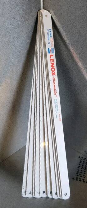 Lfnv032he Lenox Lfn0232he Pack Of 10 32 Tpi Inch Bi-metal Hand Hacksaw Blades